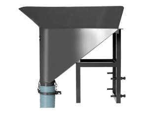 FUNIL DE AÇO PARA DUTO 4"