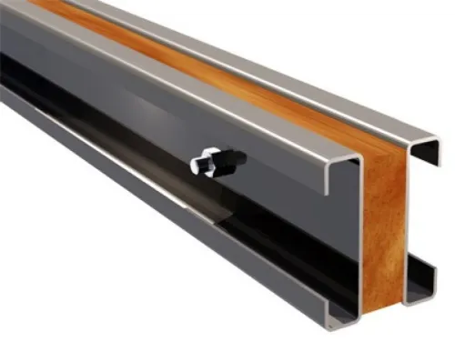 VIGA 130 X 80 X 2,0 COM MADEIRA 1,50M